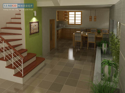 Nội thất nhà anh Dũng